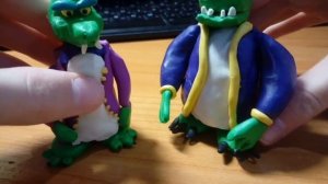 Коллекция фигурок Crash Bandicoot из пластилина!