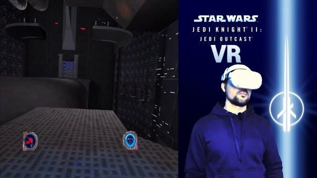 Jedi Outcast VR Part 13 - Kolejna Długa i Niełatwa sekcja | JK-XR | MetaQuest2 Gameplay смотреть онлайн