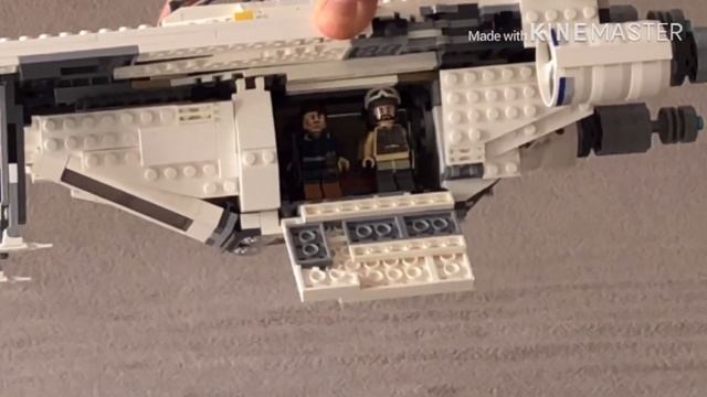 Lego star wars U-WING/SUPPORT CRAFT MOC смотреть онлайн