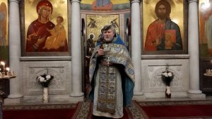 04.12.2024 Проповедь о. Валентина