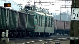 Встреча ВЛ80т и ВЛ80к