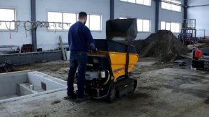 Мини-Думпер l В РАБОТЕ l УСПЕТЬ ЗА 24 ЧАСА l Отзыв клиента #минидумпер #dumper #baumech