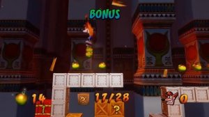 Crash Bandicoot 3: Warped - Sphynxinator All Gems & Crystal (All Boxes)