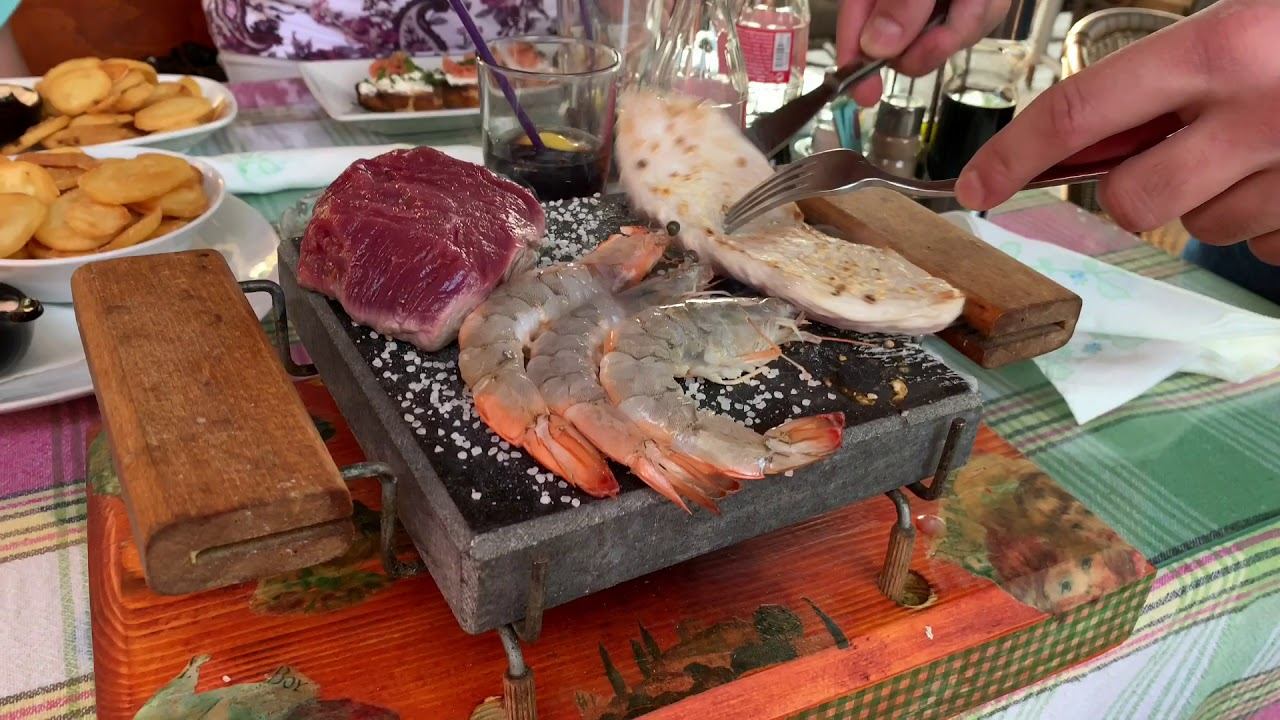 Нежнейшее мясо на камне! Купаемся на Велика плажа 12 октября 2018