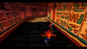 Crash Bandicoot 3: Warped на 105% #61: Tomb Time (Две гемы).