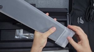 ROG Strix Flare II Animate keyboard ASUS | UNBOXING | Распаковка