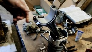 Cat15. часть12. Установка поршней