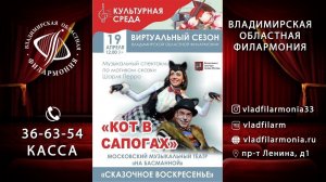 Музыкальный спектакль "Кот в сапогах"
