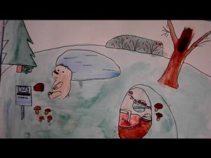 Ёжик почтальон