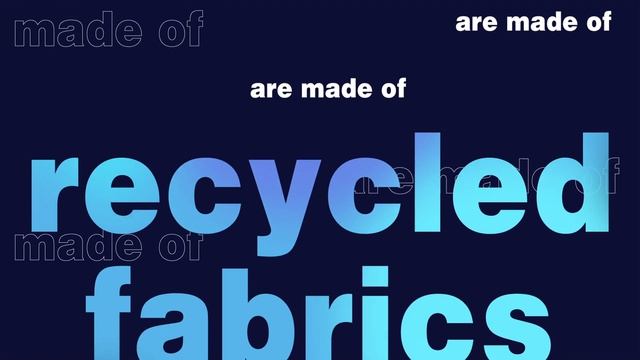 Andrew & Cole | Kinetic typography video - Fashion Industry | Srinika