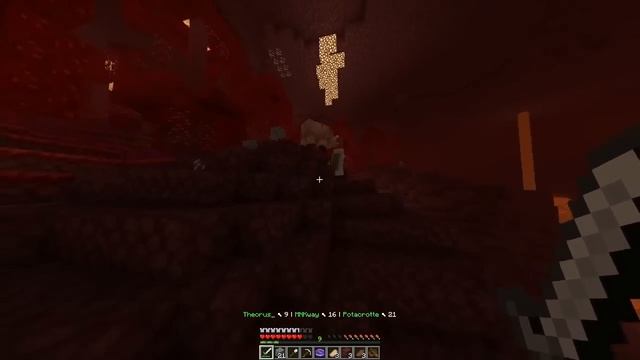 VOD  Minecraft Manhunt 7 - Tibro Potatoz Théorus Jean