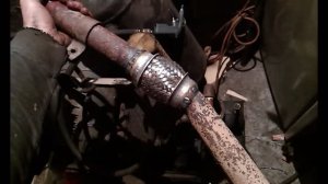 Снимаем вибрацию с кузова. Установка гофры в выхлопную систему ВАЗ Классика