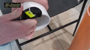 Снять фаску на канализационной трубе