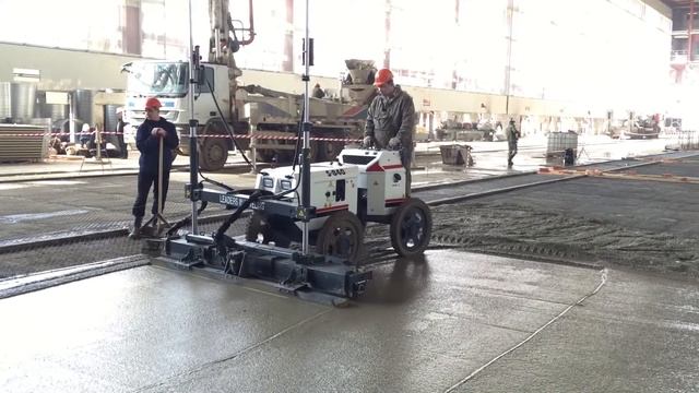 Бетоноукладчик S-840 Laser Screed Somero (Космодром Восточный)