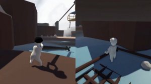 FROM A GREAT HEIGHT -- Let's Play Human: Fall Flat (Part #5) (Local Co-op)(PC Gameplay)