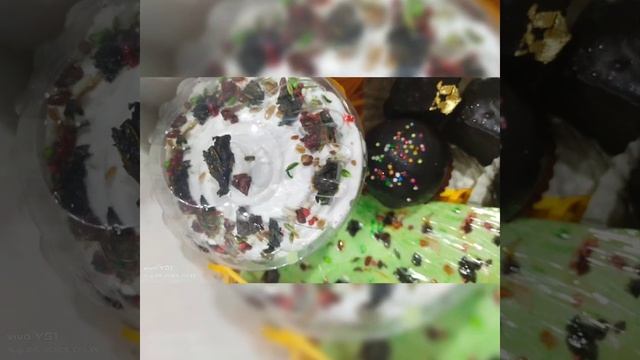 Hamper box for rakshabandhan....paan cupcake,cakebars,popcakes,paan chocolate bar