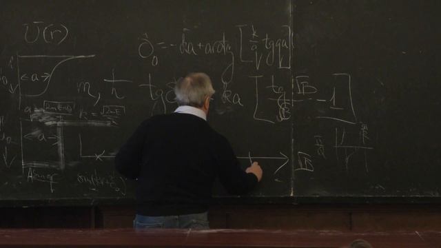Елютин П. В. - Квантовая теория - Рассеяние в потенциальном поле  (Лекция 22)