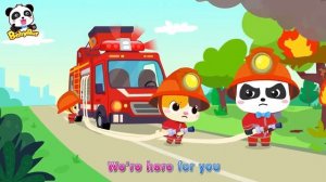 Rookie Firefighter TIMI Firefighter Song, Пожарная машина Детские песни Детский мультфильм