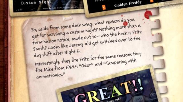 ТАЙНА ЛИЧНОСТИ ОХРАННИКА из FNAF 2 РАСКРЫТА !!! ДЖЕРЕМИ ФИТЦДЖЕРАЛЬД ЭТО...