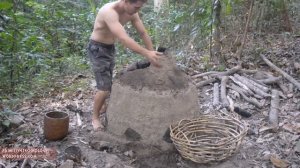 шахтная и каминная печь:примитивные технологии 👍