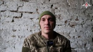 Очередной пленный военнослужащий ВСУ