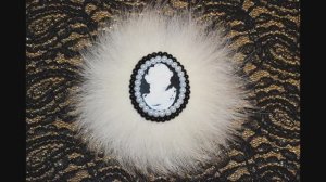 DIY Заколка из меха своими руками. Мастер класс