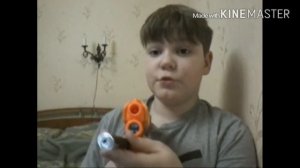 Как улучшить пистолет НЁРФ с холдерами.