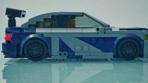 Lego MOC Need For Speed BMW M3 E46 GTR - Speed Build & Pictures