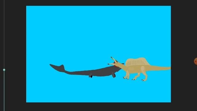 мезозавр Vs спінозавр Dinosaurs
