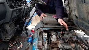 Мазда Титан, подключение реле на свечи накала