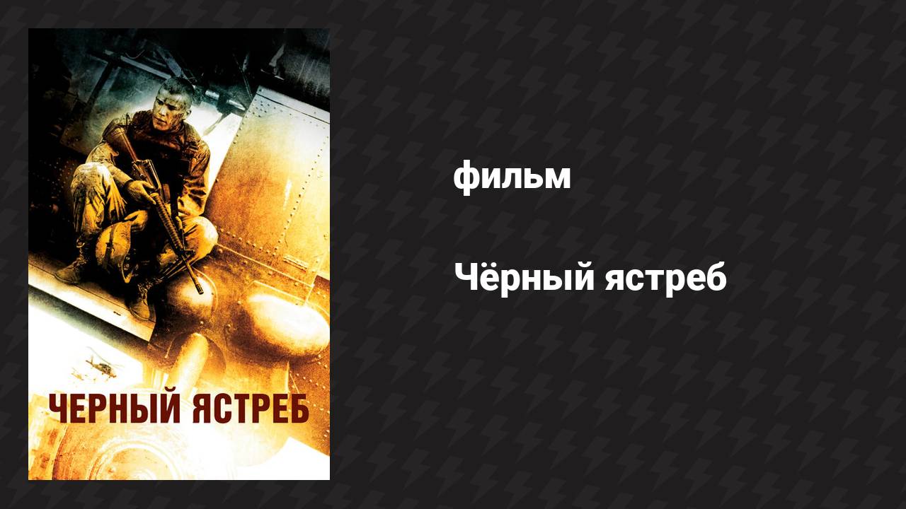 Чёрный ястреб (фильм, 2001)