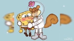 Spongebob x Sandy sei la mia piccola stellina✨🌠🌌🌟⭐️💫 Tribute 😍❤️💛🤎