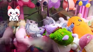 Отличный улов в автомате Хватайка.