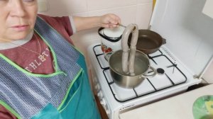 Домашняя колбаса с ливером // вкусная сочная 😋//