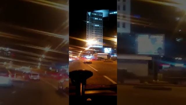 Ночная Москва шоссе Энтузиастов