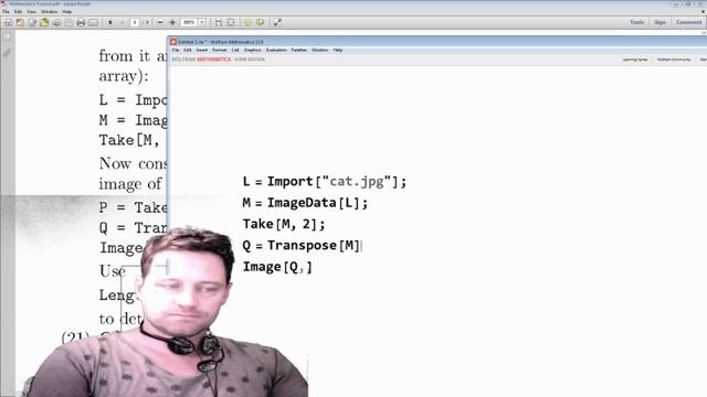Mathematica Tutorial 8 - Image manipulation and matrix indexing - No need for Photoshop! смотреть онлайн