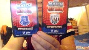 EVERTON V WEST BROM TOPPS MATCH ATTAX 2014/15