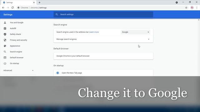 How To Remove Bing Search From Google Chrome смотреть онлайн