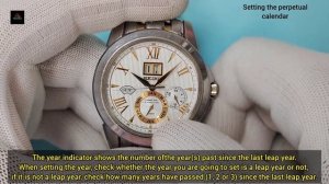 How to set time on Seiko kinetic perpetual watch | Caliber 7D48.
