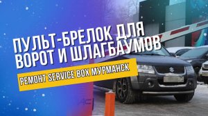 Принесли брелок- пульт дистанционного управления для ворот и шлагбаумов.