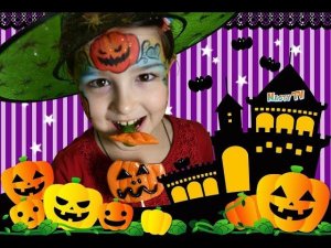 Стреляем тыквами Хеллоуин продолжается...