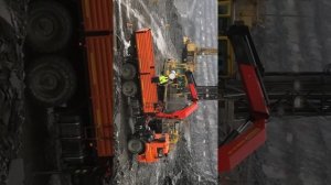 Установка палфингер на радио управлении!