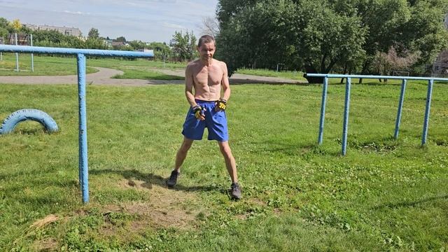 Самая сложная защитно-атакующая серия на брусьях