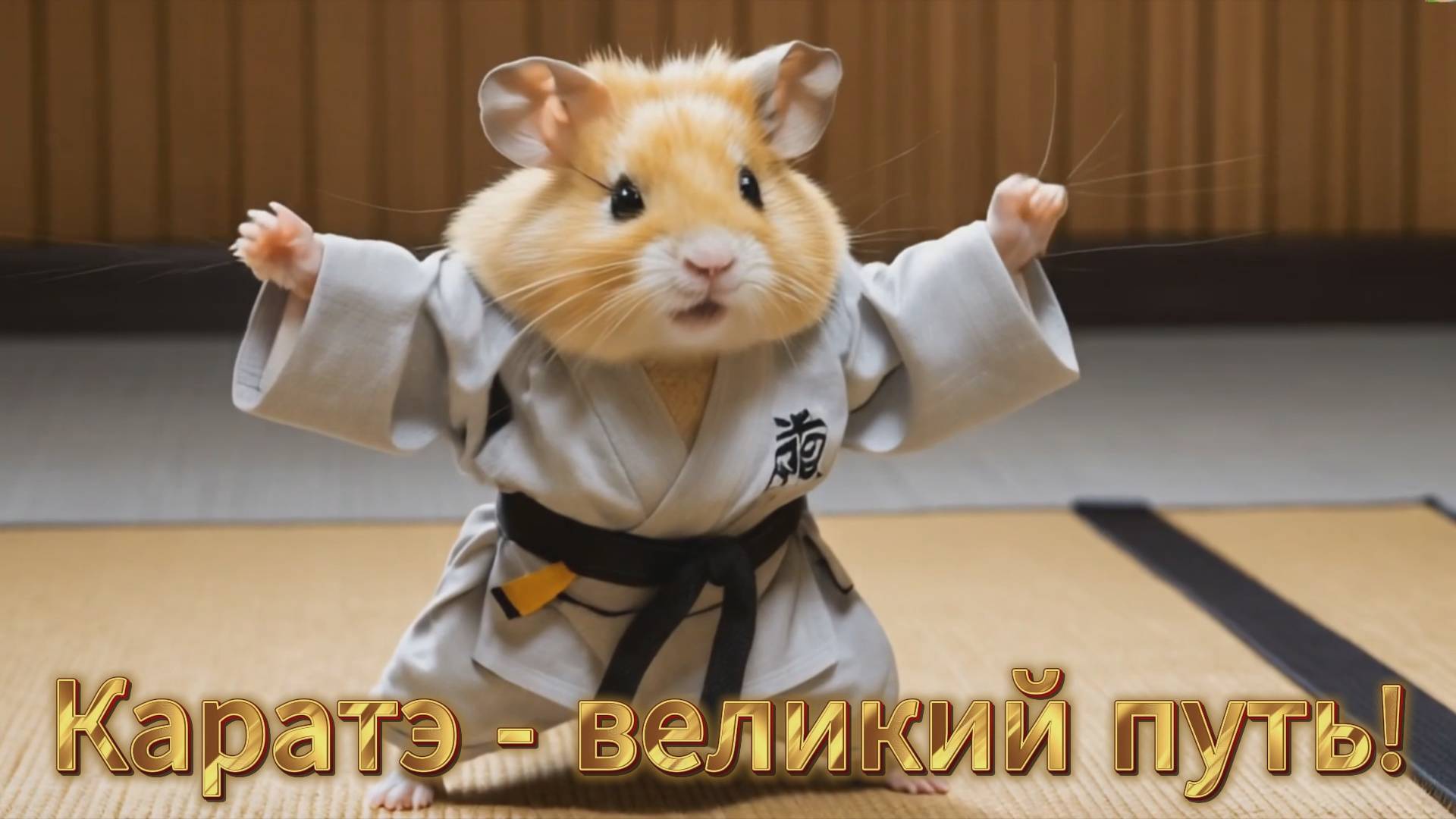 Каратэ - великий путь! Мастер-класс от Хомы и Суслика