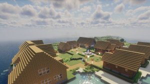 ОБЗОР на деревню ДРУЗЕЙ в майнкрафт!