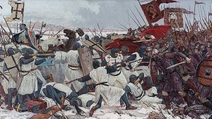 Александр Невский.  Ледовое побоище
