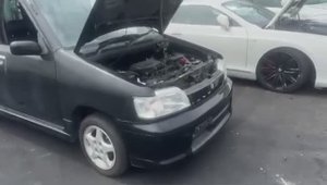 🔥🔥🔥SY584 NISSAN CUBE Z10-036309 CG13DE AT (ODO_ 46 087km)