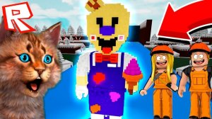 МОРОЖЕНЩИК ICE SCREAM это ОГРОМНЫЙ КОРАБЛЬ в ROBLOX