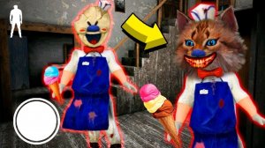 Я СТАЛ МОНСТРОМ ПРОДАВЦОМ МОРОЖЕННОГО Ice Scream СОСЕД ГРЕННИ ДЕЛАЮ КОНЦОВКУ МИСТЕР МИТ и МОНАХИНЯ