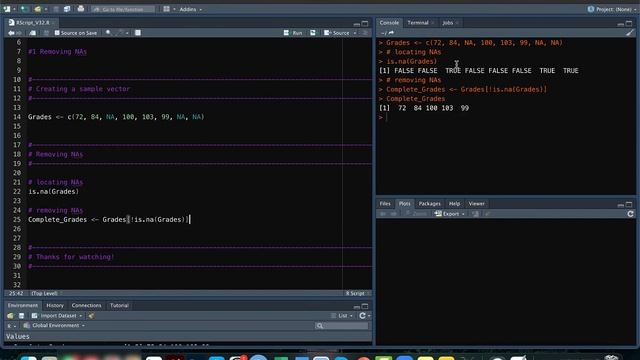 How to remove NA in R (Data Analysis Basics in R #20)